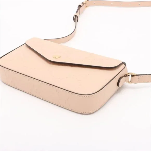 Sold Out ❌Gucci GG Super mini Leather Shoulder bag Beige 772794 - Picture 3 of 11